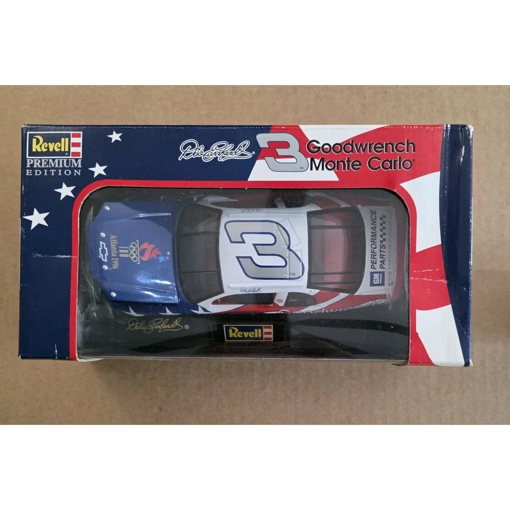 Revell 96 Atlanta Olympics #3 Dale Earnhardt Goodwrench Monte Carlo 1:24 + 1:64